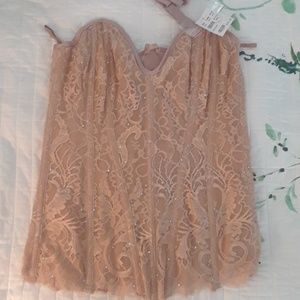 Boned Corset with Garters